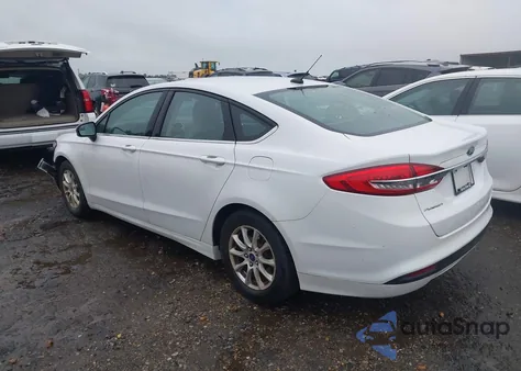 2017 Ford Fusion S from USA, damaged, VIN 3FA6P0G77HR236395